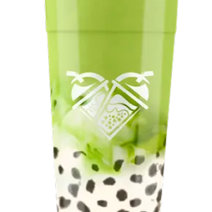 Matcha con leche de coco