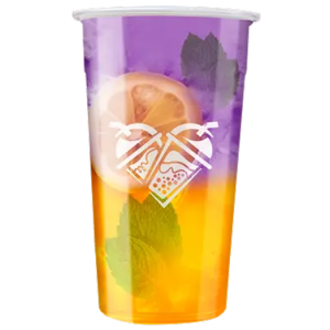 Té misterioso refrescante con frutas