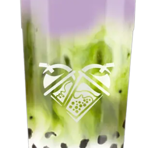Matcha mousse de taro