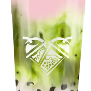 Matcha mousse de frutos rojos